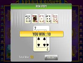 Риск игра в Arabian Nights