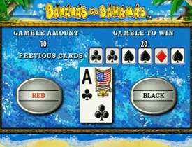 Игра на риск в Bananas go Bahamas