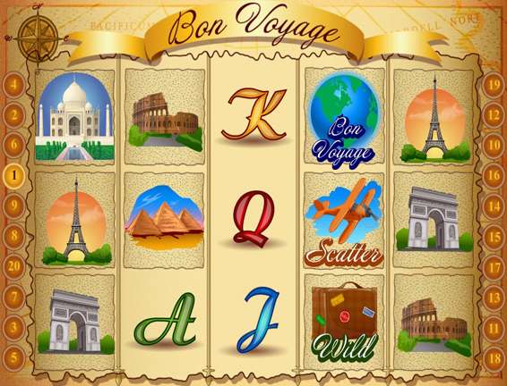 Игровой автомат Bon Voyage
