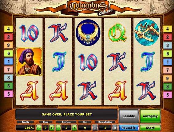 Игровой автомат Columbus Deluxe