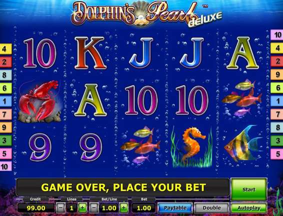 Игровой автомат Dolphin's Pearl Deluxe