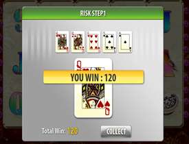 Игра на удвоение в Gold Fiesta 