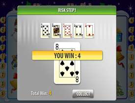 Игра на удвоение в Happy Holiday