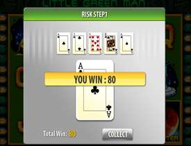 Риск игра в Little Green Man