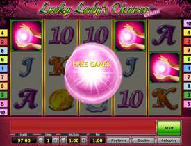 Бесплатные вращения в Lucky Lady's Charm Deluxe