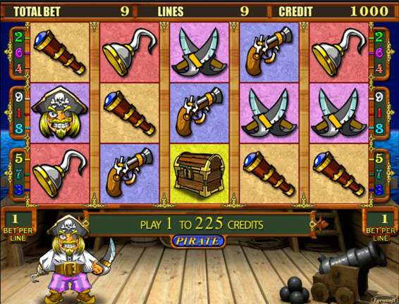 Игровой автомат pirate2