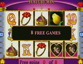 Бесплатные вращения в Queen of Hearts