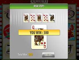 Риск игра в Samurai