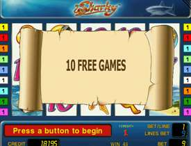 Бесплатные вращения в Sharky