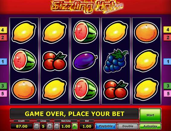 Игровой автомат Sizzling Hot Deluxe