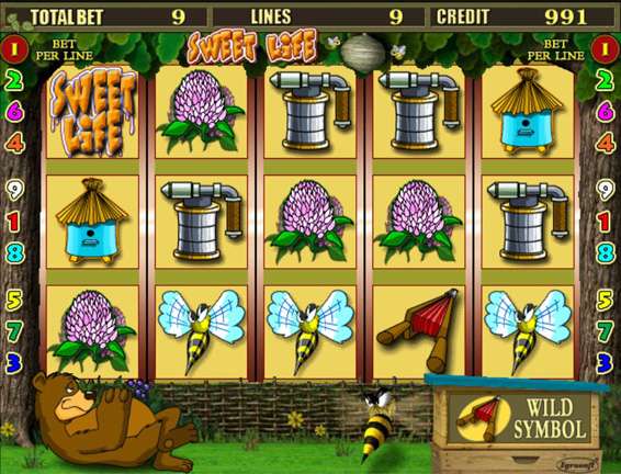 Игровой автомат Sweet Life