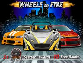 Бесплатные вращения в Wheels on fire